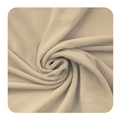 Minky fleece - Beige