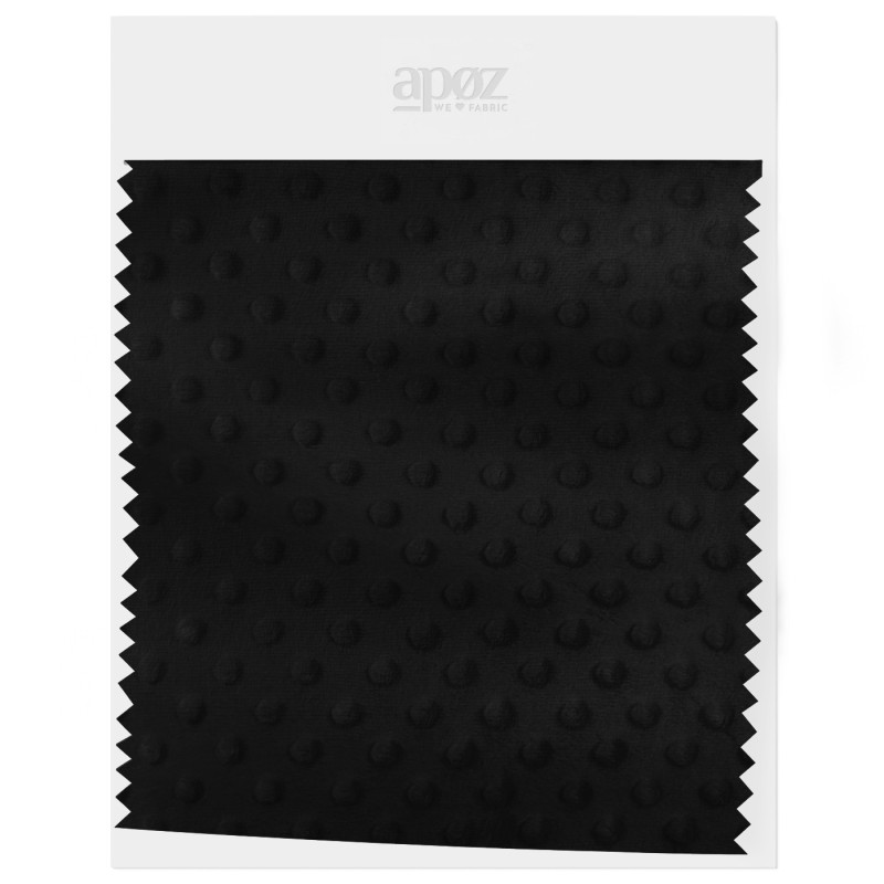 Minky Dots - Black