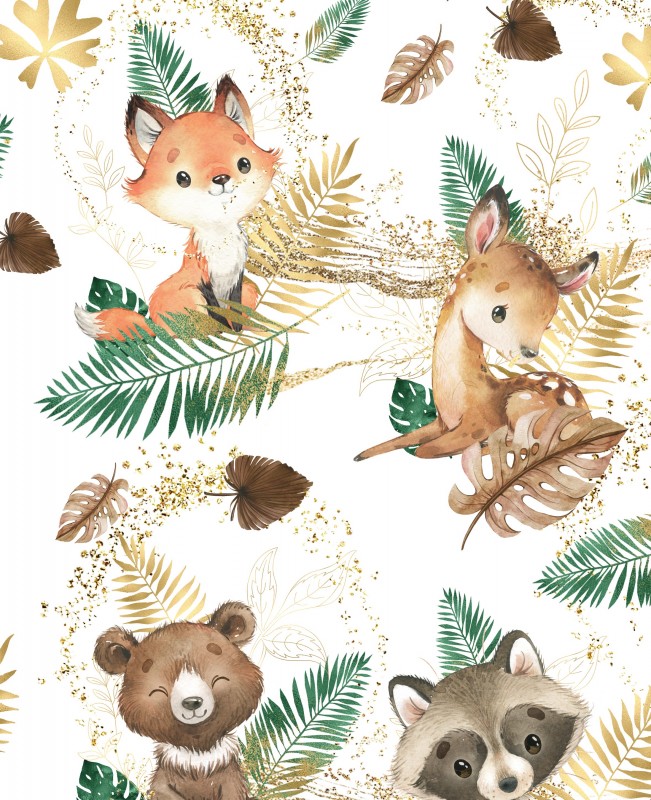 TISSU GOLD FORET