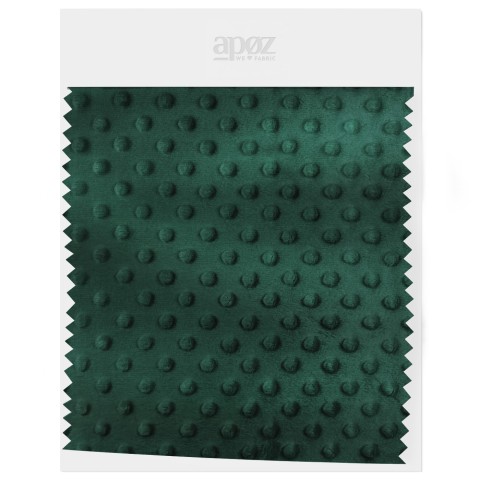 Minky Dots - Galapagos green