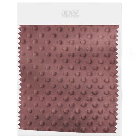 Fleece Minky Dots -...