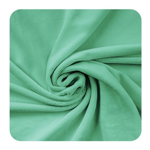 Minky fleece - Sea Green