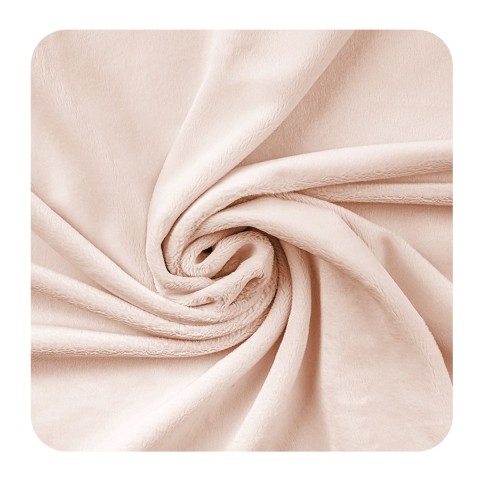 Minky fleece - Soft Pink