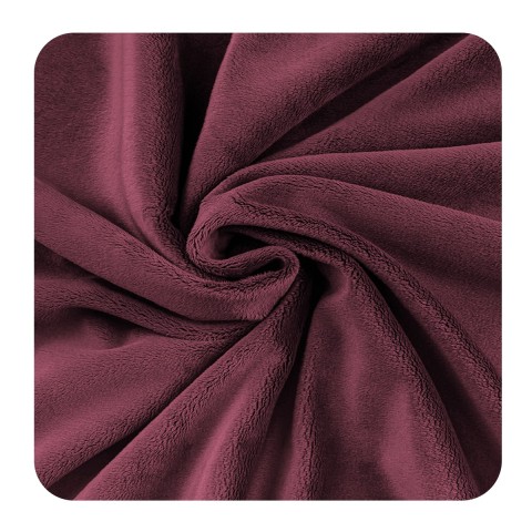 Minky fleece - Windsor Wine