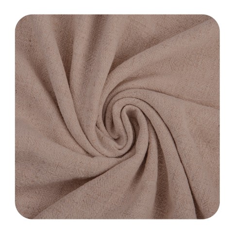 Le lin avec viscose - Adobe rose