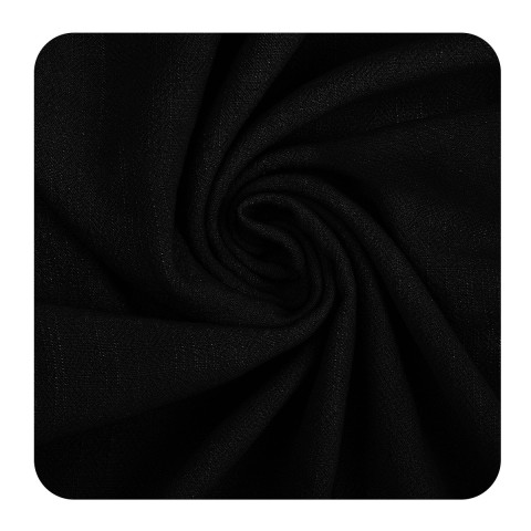 Le lin avec viscose - Black