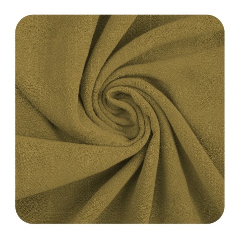 Linen with viscose - Ecru olive