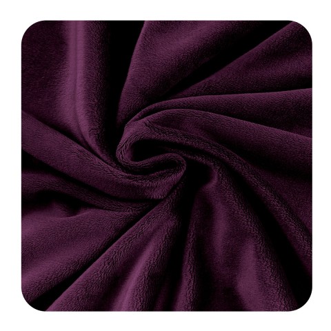 Minky fleece- Grape Wine